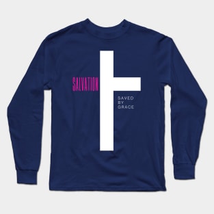 T-Shirt | Salvation | Christian Quote Long Sleeve T-Shirt